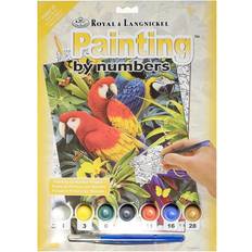 Paint by Numbers Kit Majestic Macaws