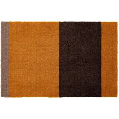 Tica Copenhagen Felpudos Tica Copenhagen Felpudo Stripes Horizontal Dijon-brown-sand, 40x60 cm Marrón