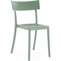 Alluminio sedie da giardino Kartell Catwalk Stuhl Matt Salbeigrün 53x81x54.5 cm