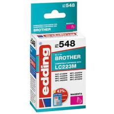 Edding Blæk & Toner Edding Ink cartridge replaced Brother LC223M