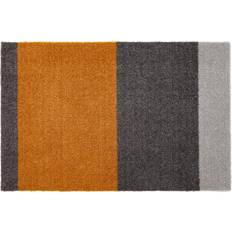 Flerfarvede - Gummi Tæpper Tica Copenhagen Stripes Horizon Orange, Grå