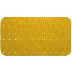 Rectangular Alfombras de baño 5 Five Alfombra De Ducha Antideslizante Pvc 69x39 cm Amarillo