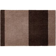 Bruna - Enfärgad Dörrmattor Tica Copenhagen Stripes Brun, Beige cm