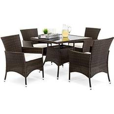 Patio sets with umbrella Best Choice Products Umbrella Patio Dining Set