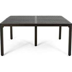 Outdoor Dining Tables Contemporary Home Living 61.25" Gloss