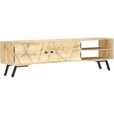 vidaXL Solid Mango Wood TV Bench