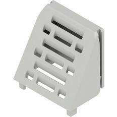 Elartiklar Weidmüller CH20M AD SHL 5.00/04 AGY 3747 Täckkåpa stängt, med ventilationshål, för DIN-skena Plast Grå B x H 22.5 mm x 23.7 mm 500 st