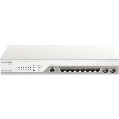 Switch poe d link D-Link Switch 8G 2SFP PoE