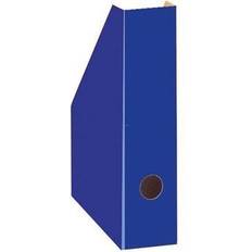Bantex Blue lacquered magazine holder