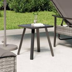 Acier Tables de Jardin vidaXL Table De Jardin Anthracite 34x34x38 cm Acier