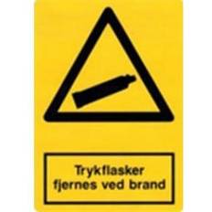 Solar SKILT, TRYKFLASKER FJERNES, LILLE Vinreol