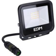 Argent Lampes de Travail Edm Lumière Projecteur Led 20w 1520lm 4000k