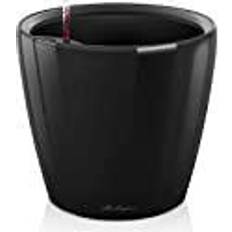Lechuza Classico 43 LS Black Poly-Resin Self-Watering Planter 40cm