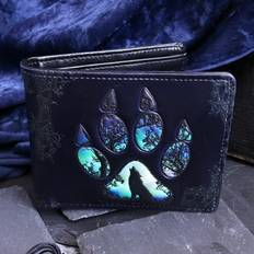 footprints wallet 10cm black