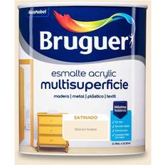 Cuidados y Pinturas para Barcos Bruguer Esmalte Acrylic Multisuperficie Satinado Blanco Hueso 0,750L 5057452 BRUGUER
