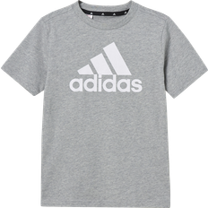 Oberteile adidas Unisex Bl T Shirt, Mgreyh/White, 15 Jahre