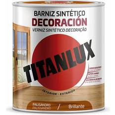 Cuidados y Pinturas para Barcos Titanlux barniz sint brill palisandro 750ML titan