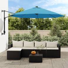 Bleu Parasols vidaXL Parasol Mural Bleu Marine 290 cm