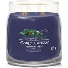 Verre Bougies Parfumées Yankee Candle Lakefront Lodge Signature 368 g Bougie Parfumée