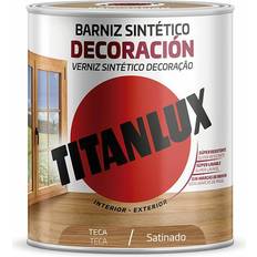 Klarlack på rea Fernissa Titanlux M11100934 Teak 750 ml Satinfinish