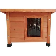 @Pet Casetta Per Gatti Da Esterno XL 68.5x54x51.5 cm Legno Marrone