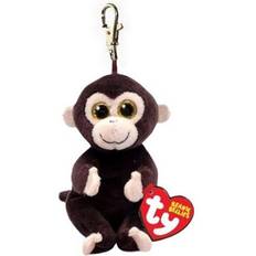 TY Beanie Babies Bellies Clip Matteo Monkey, 10cm