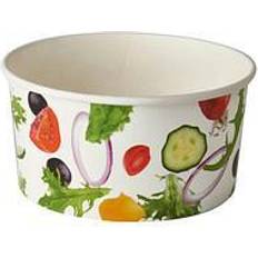 Starpak Bols à Salade Carton To Go 1 l Ø 15 cm 7.5 cm