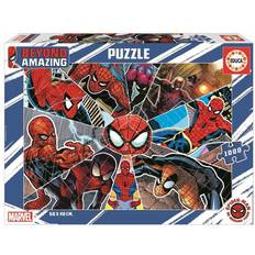 10 Klassiske puslespil Educa Spiderman Beyond Amazing 1000 Pieces