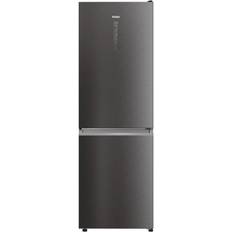 Haier Black - Fridge above Freezer Fridge Freezers Haier HDW3618DNPDUK Wifi Silver, Black
