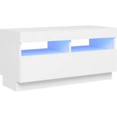 vidaXL Cabinet with Led Lights Meuble TV 80x40cm