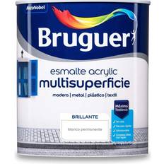 Vernici marine Bruguer Smalto acrilico lucido multisuperficie white permanente 0,750l 5057422