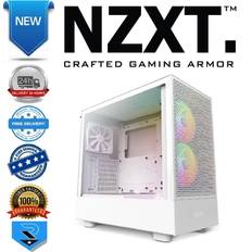 Wit - Zijpaneel raam Computerbehuizingen NZXT H5 Flow RGB All White