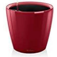 Lechuza Pflanzgefäß Classico Premium LS Scarlet hochglanz