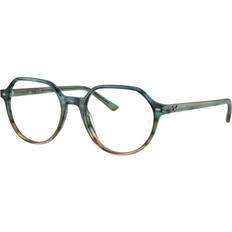 Ray-Ban Cadres optiques Rx5395 thalia col. 8252 Unisexe Ronds Multi-couleur