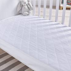 Safe Nights Quilted Cot Bed Waterproof Mattress Protector