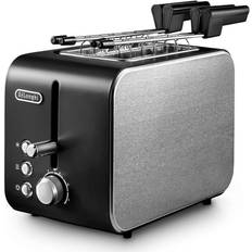 De'Longhi CTX2203.BK Brödrost Med Tång