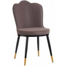 Purple Armchairs Gift Decor Purple Shell Polyskin Steel Armchair