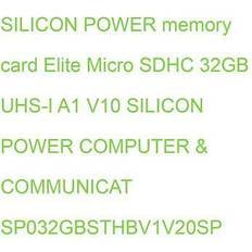 32 GB Hukommelseskort på tilbud Silicon Power Elite Micro SDHC 32GB