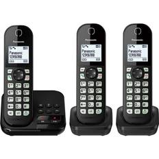 Panasonic Telefoni Fissi Panasonic Kx-tgc 463gb Telefono Dect Identificatore Di Chiamata Nero