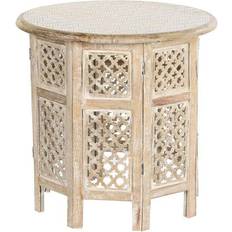 White Small Tables Dkd Home Decor Side Small Table