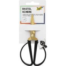 Guld Sakse Folia folia Papierschere Bastelschere schwarz/gold