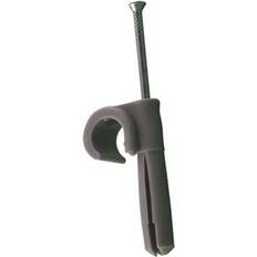 Nelco Elkabler Nelco Plugclip 8-10MM grå med søm