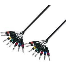 Kabler Adam Hall AH Multicore Cable Jack stereo to Jack stereo 3 m - K3 L8 VV 0300