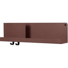 Muuto Folded Deep Red Wall Shelf