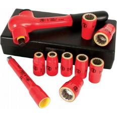 Wiha Head Socket Wrenches Wiha Insulated Standard Set: 10 8 Point Part #31590 Head Socket Wrench