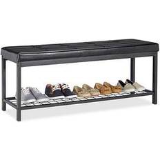 Relaxdays Schoenbank 115 x 40 x 49 cm