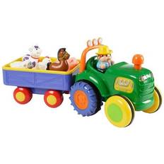 Farm Tractor with Trailer