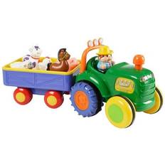 Animals Tractors Happy Baby Farm Tractor with Trailer