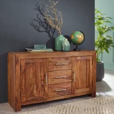 Wohnling Massivholz Sheesham 118 Sideboard