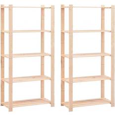 Reoler vidaXL Reoler 2 Stk 80 x 38 x 170 cm Reolsystem